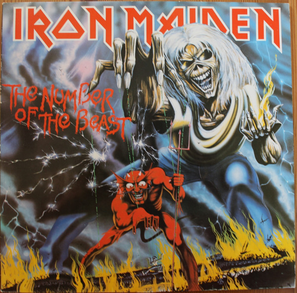 Cover Iron Maiden - The Number Of The Beast (LP, Album) Schallplatten Ankauf