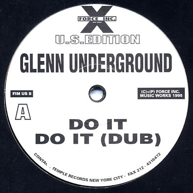 Bild Glenn Underground - Do It (12) Schallplatten Ankauf