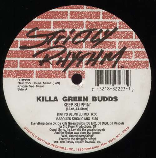Cover Killa Green Budds - Keep Slippin' (12) Schallplatten Ankauf