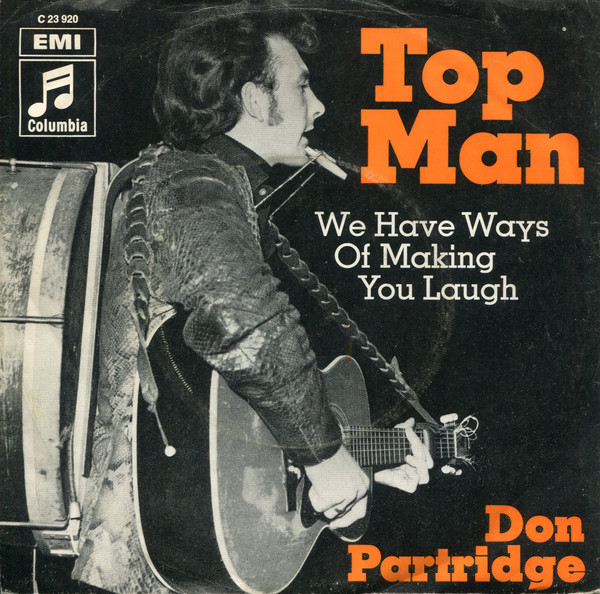 Cover Don Partridge - Top Man (7) Schallplatten Ankauf