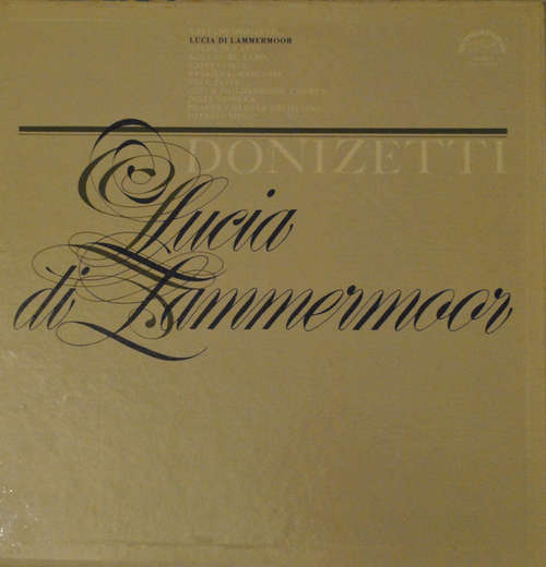 Cover Donizetti* - Lucie z Lammermooru / Lucia di Lammermoor (2xLP, Album + Box) Schallplatten Ankauf