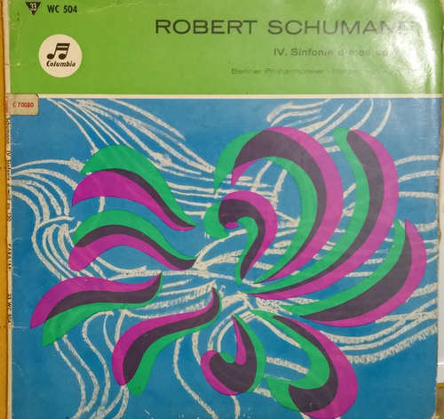 Cover Robert Schumann, Berliner Philharmoniker, Herbert von Karajan - IV. Sinfonie D-Moll Op. 120 (10, Gat) Schallplatten Ankauf