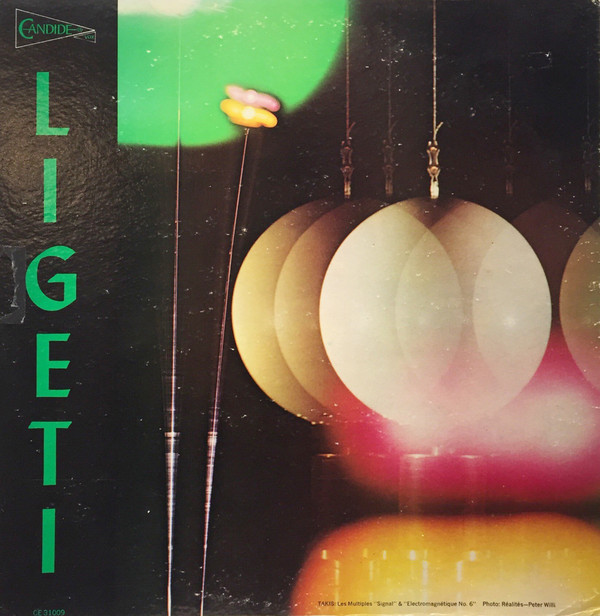 Cover György Ligeti - Aventures - Nouvelles Aventures / Volumina / Etude No. 1 Harmonies (LP) Schallplatten Ankauf