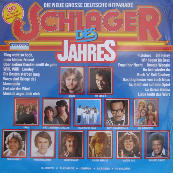 Cover Various - Schlager Des Jahres - Die Neue Grosse Hitparade (LP, Comp) Schallplatten Ankauf
