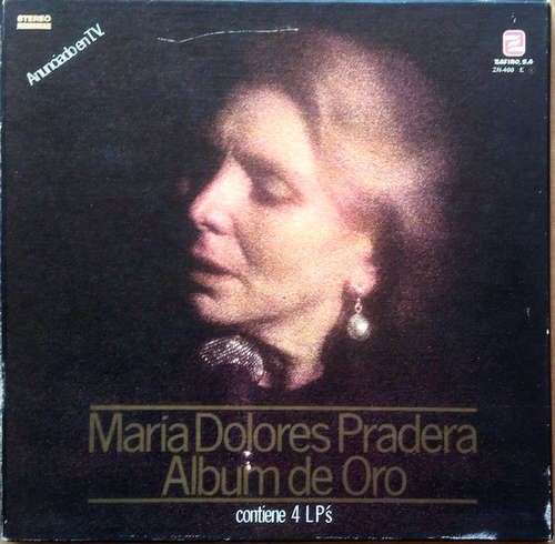 Cover Maria Dolores Pradera Acompañada Por Los Gemelos - Album de Oro (4xLP, Comp + Box) Schallplatten Ankauf