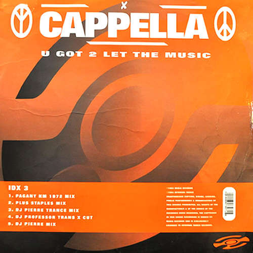 Cover Cappella - U Got 2 Let The Music (12) Schallplatten Ankauf