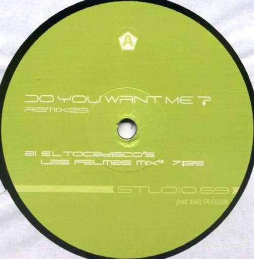 Cover Studio 69 feat. Karl Frierson - Do You Want Me? (Remixes) (12) Schallplatten Ankauf