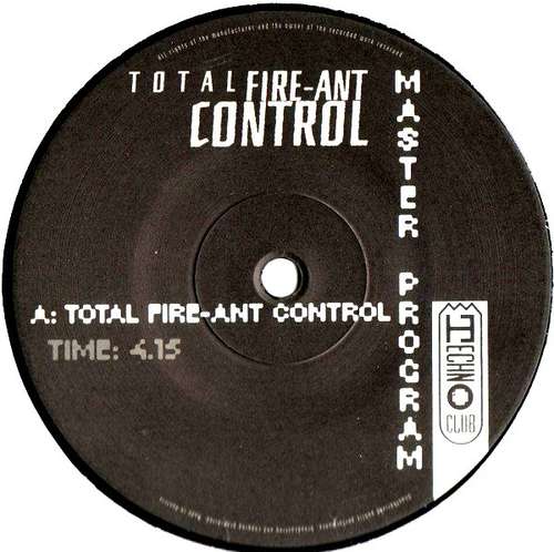 Cover Master Program - Total Fire-Ant Control (12) Schallplatten Ankauf
