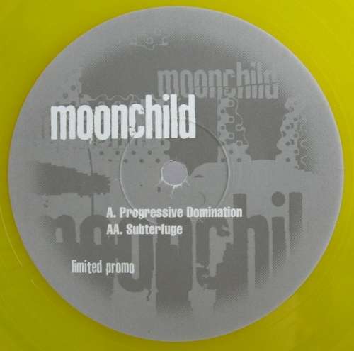 Cover Moonchild (3) - Progressive Domination / Subterfuge (12, Ltd, Promo, Yel) Schallplatten Ankauf