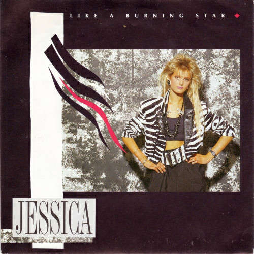 Cover Jessica (2) - Like A Burning Star (7, Single) Schallplatten Ankauf