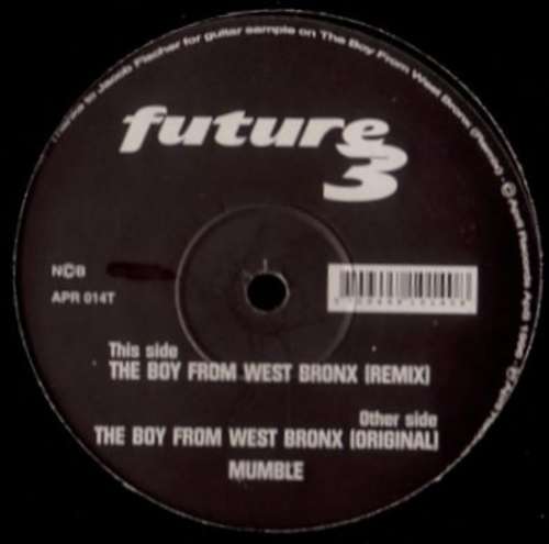 Cover Future 3 - The Boy From West Bronx (12, Single) Schallplatten Ankauf