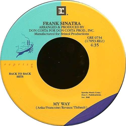 Cover Frank Sinatra - My Way / Cycles (7, Single, RE) Schallplatten Ankauf