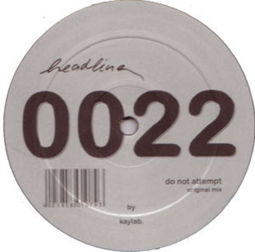 Cover Kaylab.* - Do Not Attempt (12) Schallplatten Ankauf