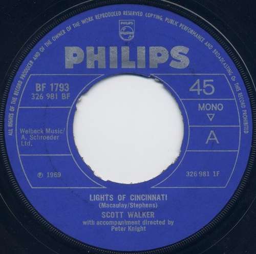 Cover Lights Of Cincinnati Schallplatten Ankauf