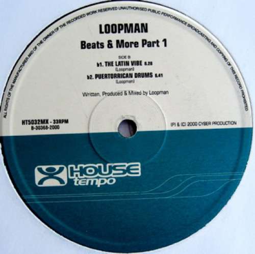 Cover Loopman - Beats & More Part 1 (12) Schallplatten Ankauf
