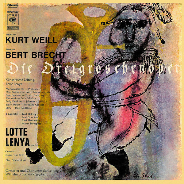 Cover Kurt Weill, Bert Brecht*, Lotte Lenya - Die Dreigroschenoper (2xLP, Album) Schallplatten Ankauf