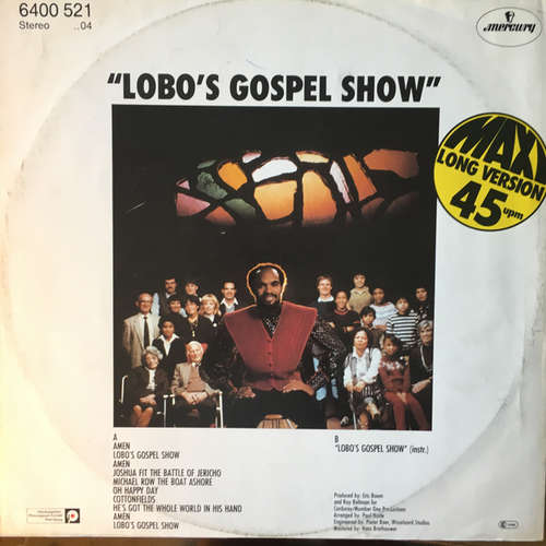 Cover Lobo - Lobo's Gospel Show (12, Maxi) Schallplatten Ankauf