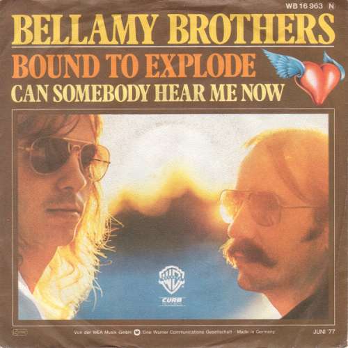 Cover Bellamy Brothers - Bound To Explode (7, Single) Schallplatten Ankauf