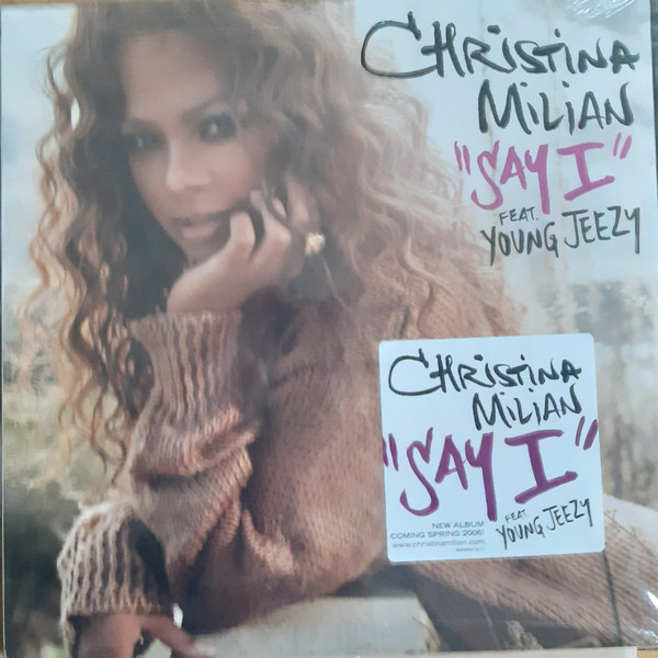 Cover Christina Milian Featuring Young Jeezy - Say I (12) Schallplatten Ankauf