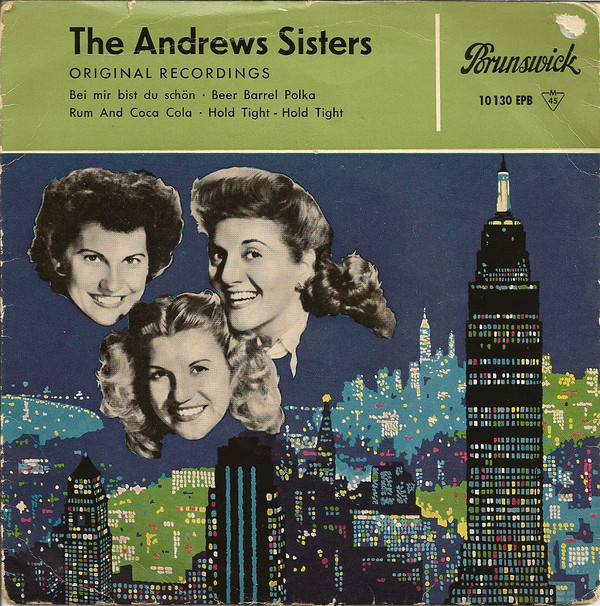 Cover The Andrews Sisters - Original Recordings (7, EP, Mono) Schallplatten Ankauf