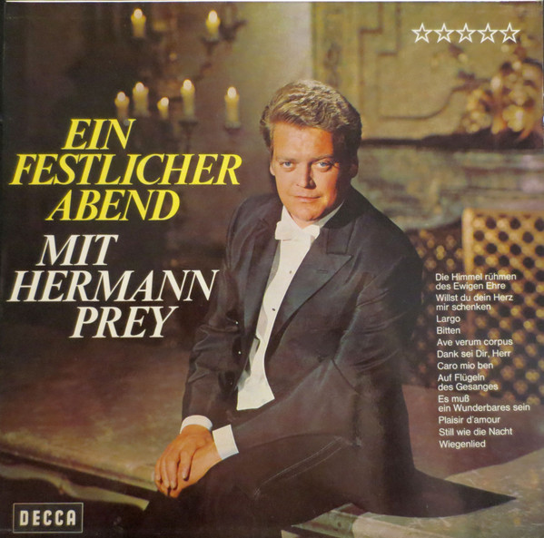 Cover Hermann Prey - Ein Festlicher Abend Mit Hermann Prey (LP) Schallplatten Ankauf