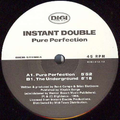 Cover Instant Double - Pure Perfection (12) Schallplatten Ankauf
