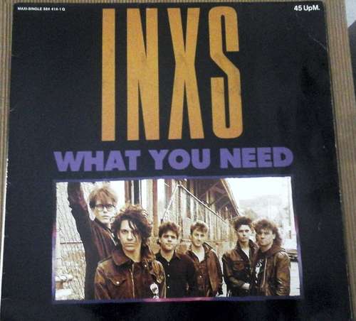 Cover INXS - What You Need (12, Maxi) Schallplatten Ankauf