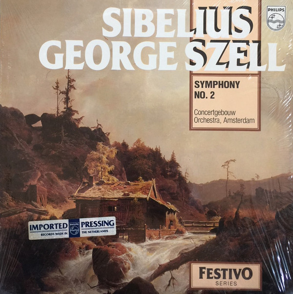Cover George Szell, Concertgebouw Orchestra, Amsterdam*, Sibelius* - Sinfonie Nr. 2 (LP, RE) Schallplatten Ankauf