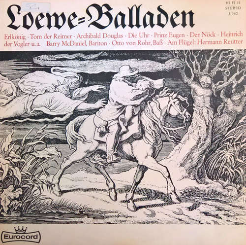 Cover Carl Loewe - Loewe=Balladen (LP, Album) Schallplatten Ankauf