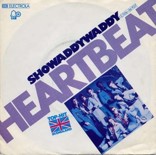 Cover Showaddywaddy - Heartbeat (7, Single) Schallplatten Ankauf