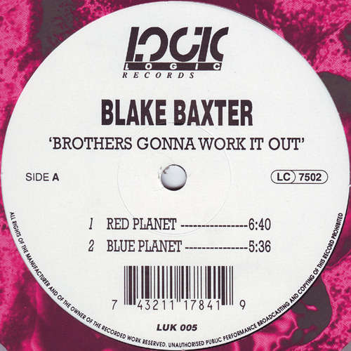 Cover Blake Baxter - Brothers Gonna Work It Out (12, Promo) Schallplatten Ankauf
