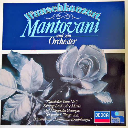 Cover Mantovani - Wunschkonzert (LP, Album) Schallplatten Ankauf