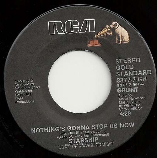 Cover Starship (2) - Nothing's Gonna Stop Us Now (7) Schallplatten Ankauf