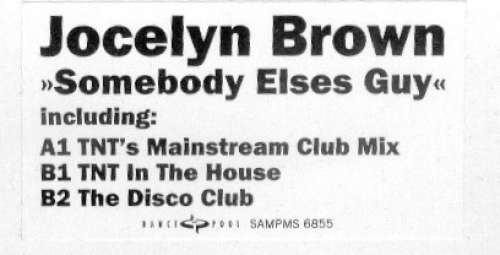 Cover Jocelyn Brown - Somebody Else's Guy (12, W/Lbl) Schallplatten Ankauf