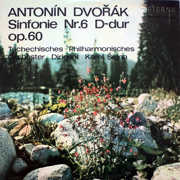 Cover Antonín Dvořák, Tschechisches Philharmonisches Orchester*, Karel Šejna - Sinfonie Nr. 6 D-dur Op. 60 (LP, Mono) Schallplatten Ankauf