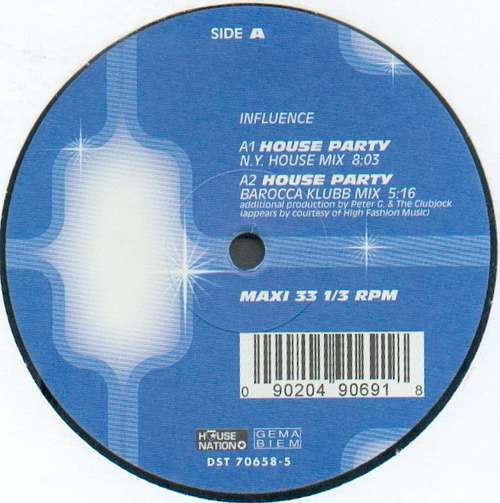 Cover Influence - House Party (12, Maxi) Schallplatten Ankauf