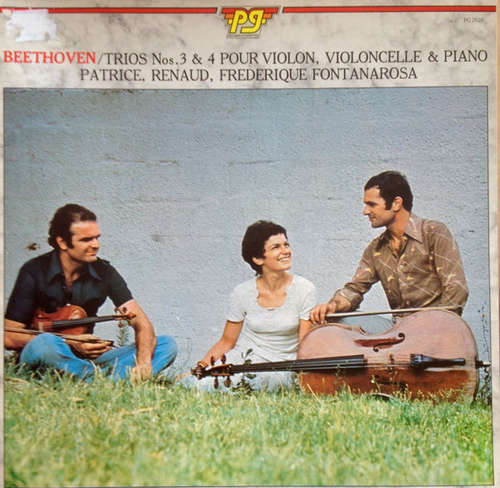 Cover Beethoven*, Patrice*, Renaud*, Frédérique Fontanarosa - Trios Nos. 3 & 4 For Violin, Violoncello & Piano (LP, Gat) Schallplatten Ankauf