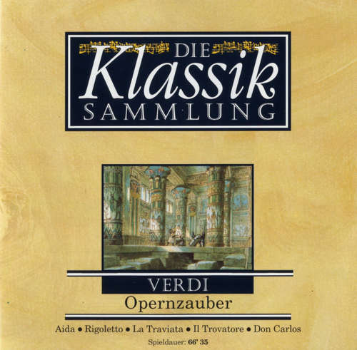 Cover Verdi* - Die Klassiksammlung 14: Verdi: Opernzauber (CD, Comp) Schallplatten Ankauf