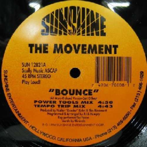 Bild The Movement (3) - Bounce (12) Schallplatten Ankauf