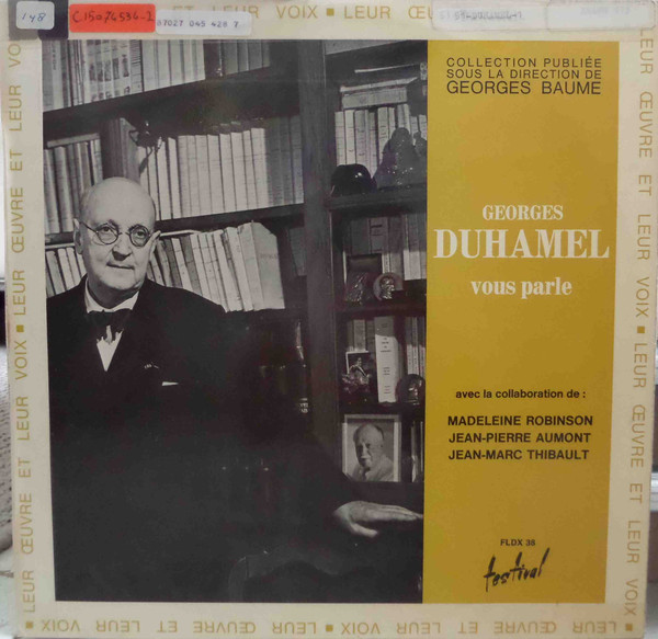 Bild Georges Duhamel - Georges Duhamel Vous Parle (12, Album) Schallplatten Ankauf