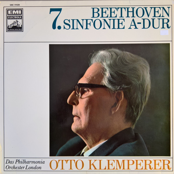 Cover Beethoven* - Otto Klemperer, Das Philharmonia Orchester London* - 7.Sinfonie A-Dur (LP) Schallplatten Ankauf