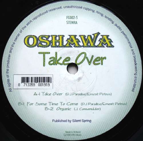 Cover Oshawa - Take Over (12) Schallplatten Ankauf