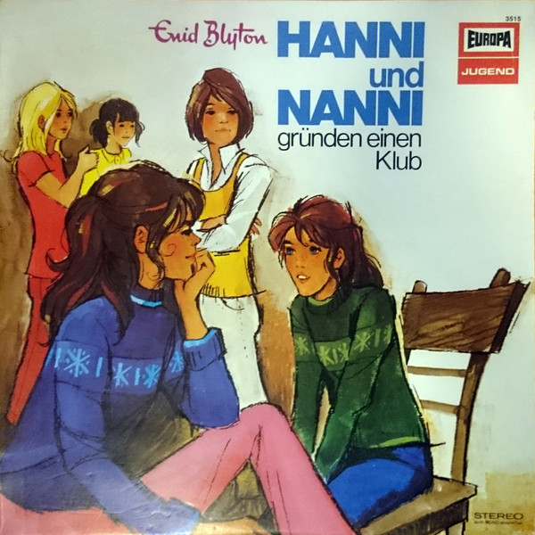 Cover Enid Blyton - Hanni Und Nanni Gründen Einen Klub (LP) Schallplatten Ankauf