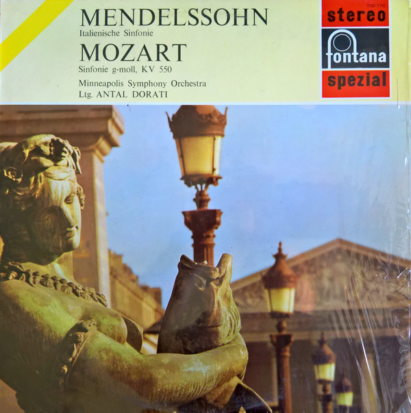 Cover Minneapolis Symphony Orchestra - Mendelssohn - Mozart (LP, Album) Schallplatten Ankauf