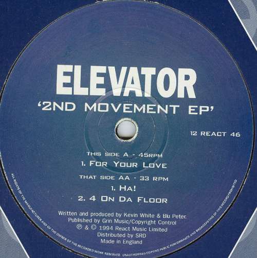 Cover Elevator - 2nd Movement EP (12, EP) Schallplatten Ankauf