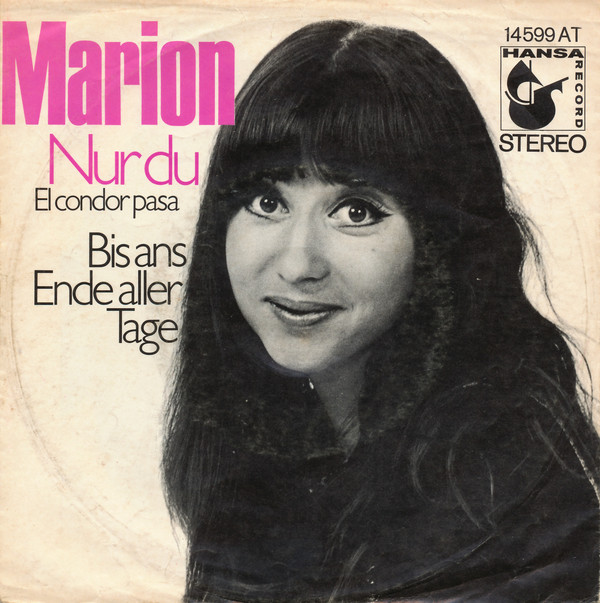 Cover Marion* - Nur Du (El Condor Pasa) (7, Single) Schallplatten Ankauf
