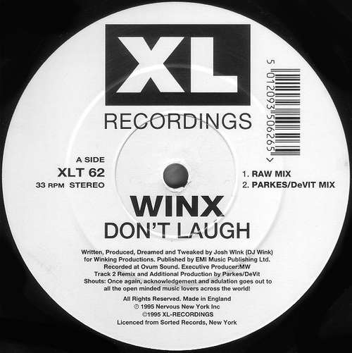 Cover Winx* - Don't Laugh (12, Single) Schallplatten Ankauf
