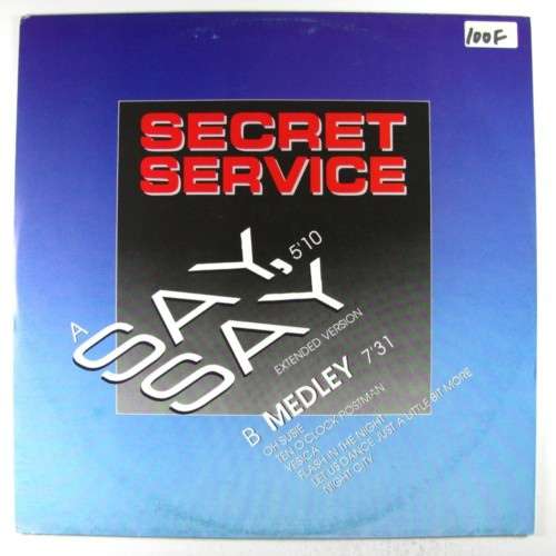 Cover Secret Service - Say, Say (12) Schallplatten Ankauf