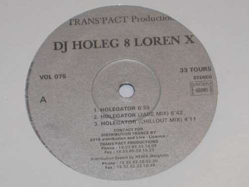 Cover DJ Holeg* 8 Loren X - Holegator (12) Schallplatten Ankauf