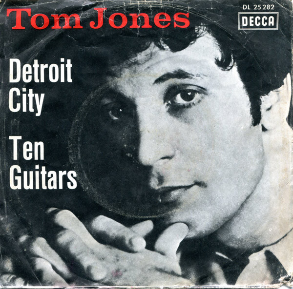 Cover Tom Jones - Detroit City (7, Single) Schallplatten Ankauf